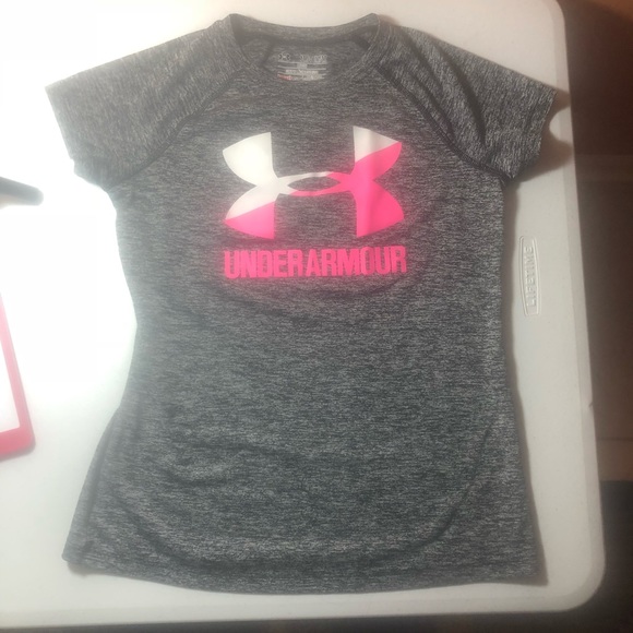 Under Armour Girls Born with It Short Sleeve Tee
